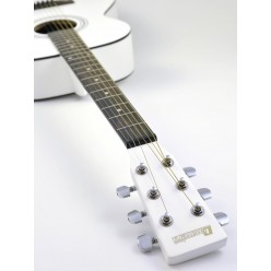 DIMAVERY AW-303 Western guitar white